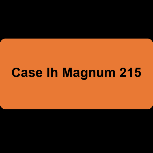 Case Ih Magnum 215